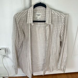 Abercrombie & Fitch plaid button down